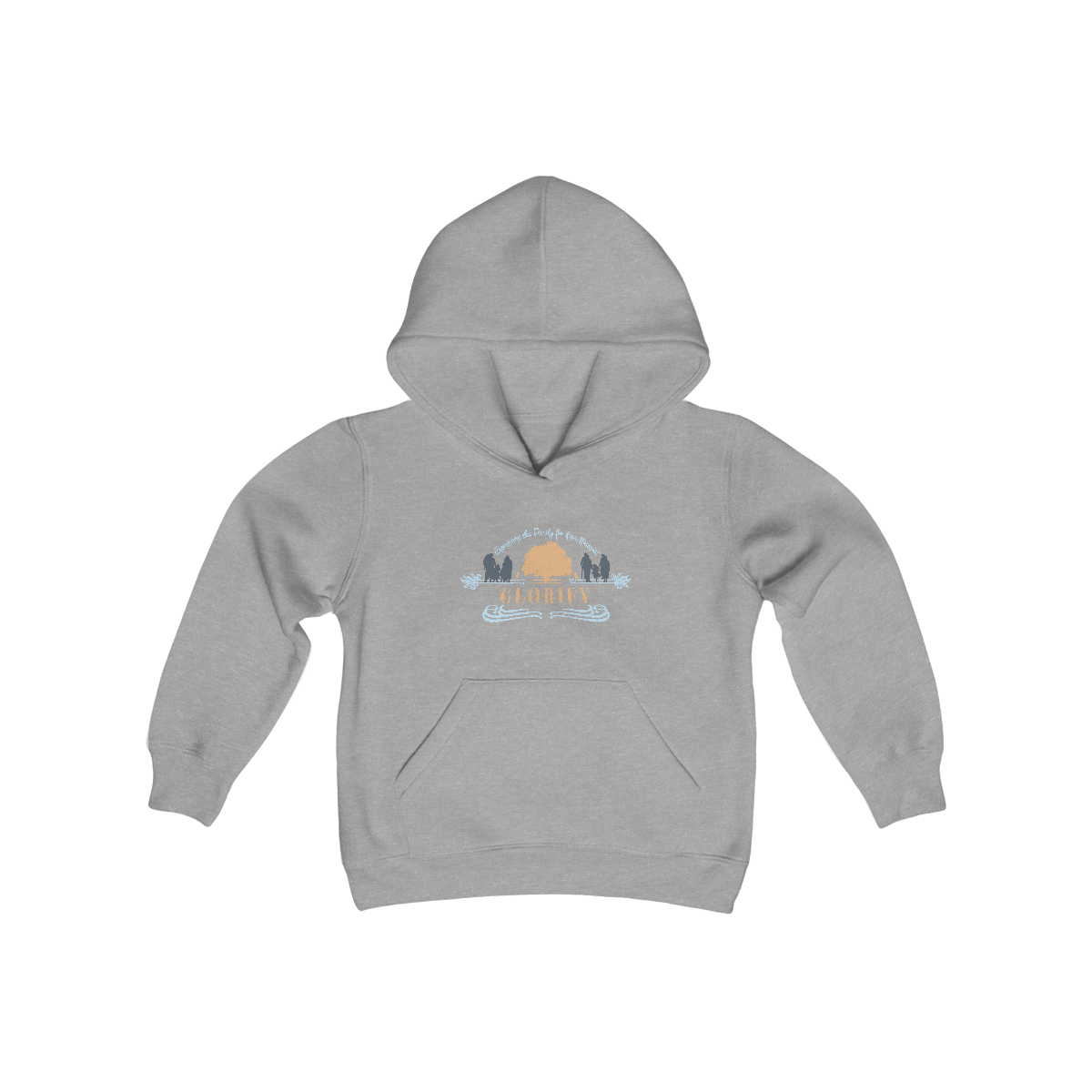 Equipping the Family Youth Heavy Blend Hooded Sweatshirt